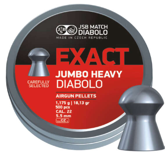 Exact Jumbo Heavy .22 18.13gr(500)