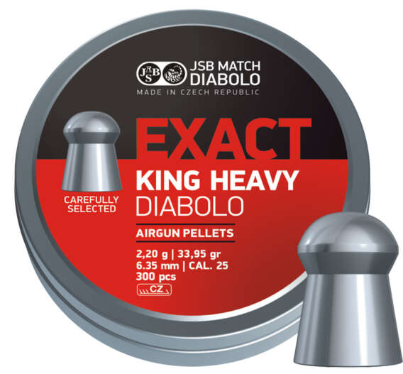 Exact King Heavy.25 33.95gr (300)