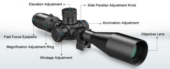 DISCOVERYOPT LHD 6-24X50SFIR FFP-Z/L Diameter:30MM Optics Scopes - Image 2