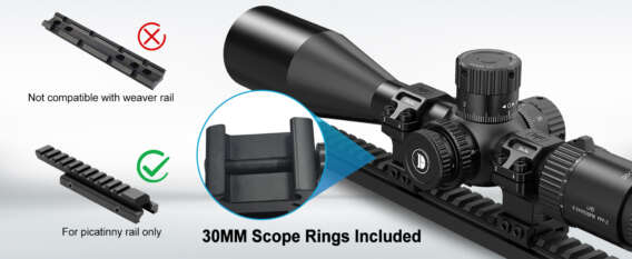 DISCOVERYOPT LHD 6-24X50SFIR FFP-Z/L Diameter:30MM Optics Scopes - Image 3