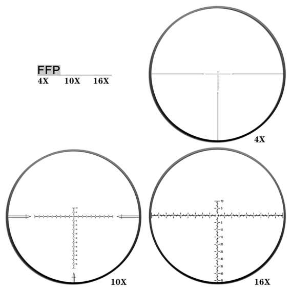 DISCOVERYOPT HT 4-16X40SF FFP-MOA Diameter:30MM Compact Optics Scope - Image 5