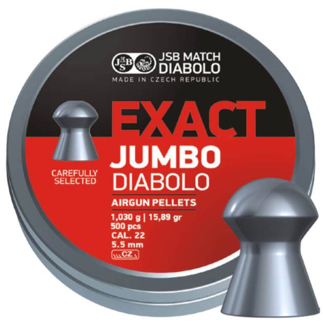 Cal 5.5 EXACT JUMBO 15.89 GR (500)