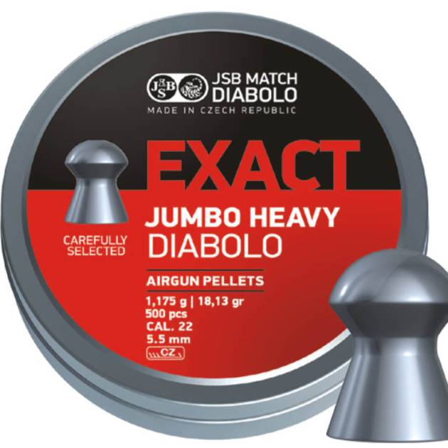 Cal 5.5 EXACT JUMBO HEAVY 18.13 GR (500)