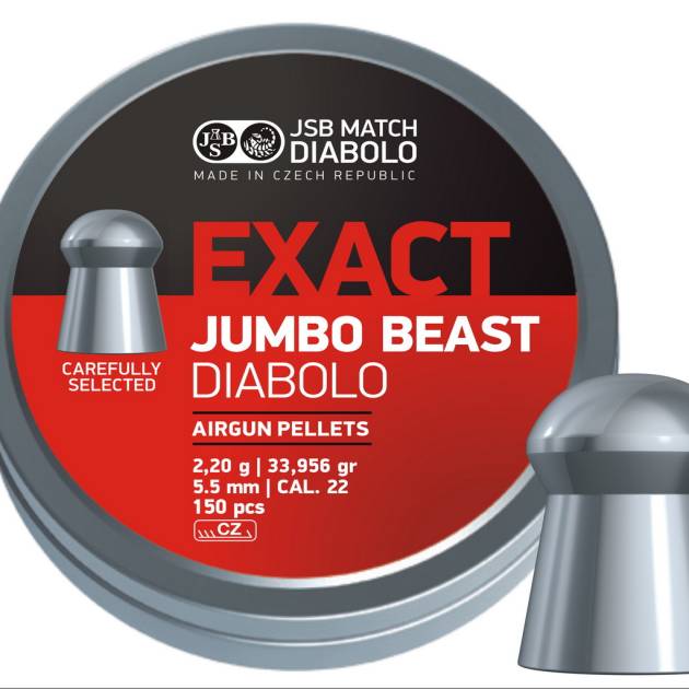 CAL 5.5 EXACT JUMBO BEAST 33.956 GR (150)
