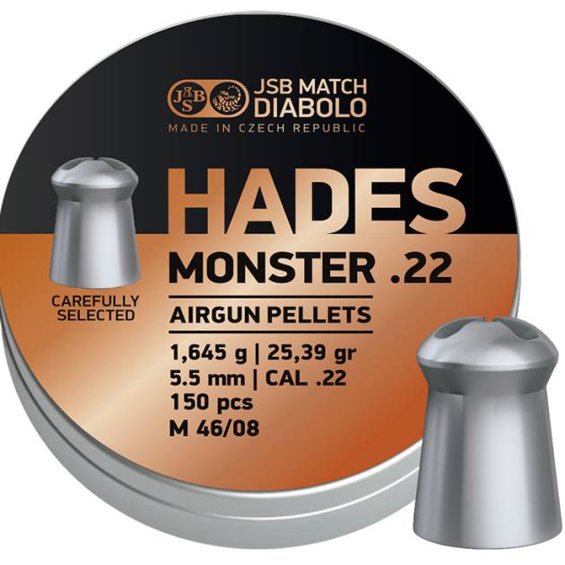Cal 5.5 HADES MONSTER 25.39 GR (150)