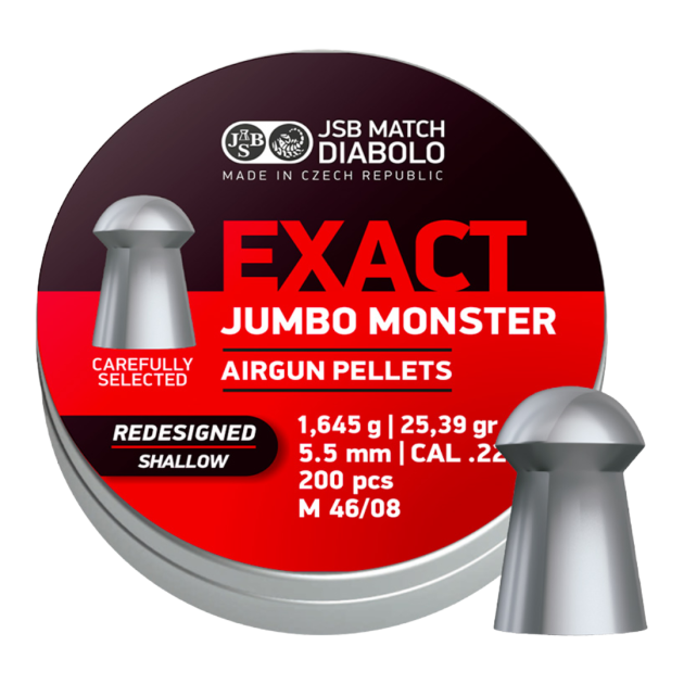 CAL 5.5 EXACT JUMBO MONSTER REDESIGNED SHALLOW 25.39 GR (200)