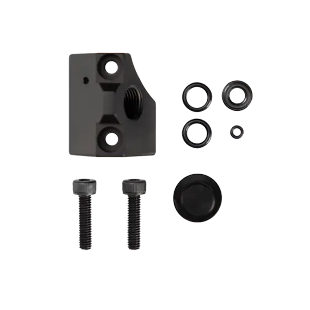 Angled Manometer Bracket